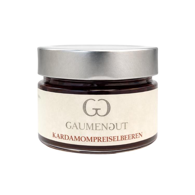 Kardamompreiselbeeren – Fruchtaufstrich